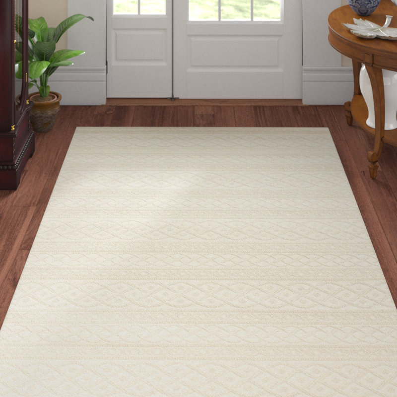 Three Posts™ Acton Ivory Indoor/Outdoor Rug & Reviews Wayfair